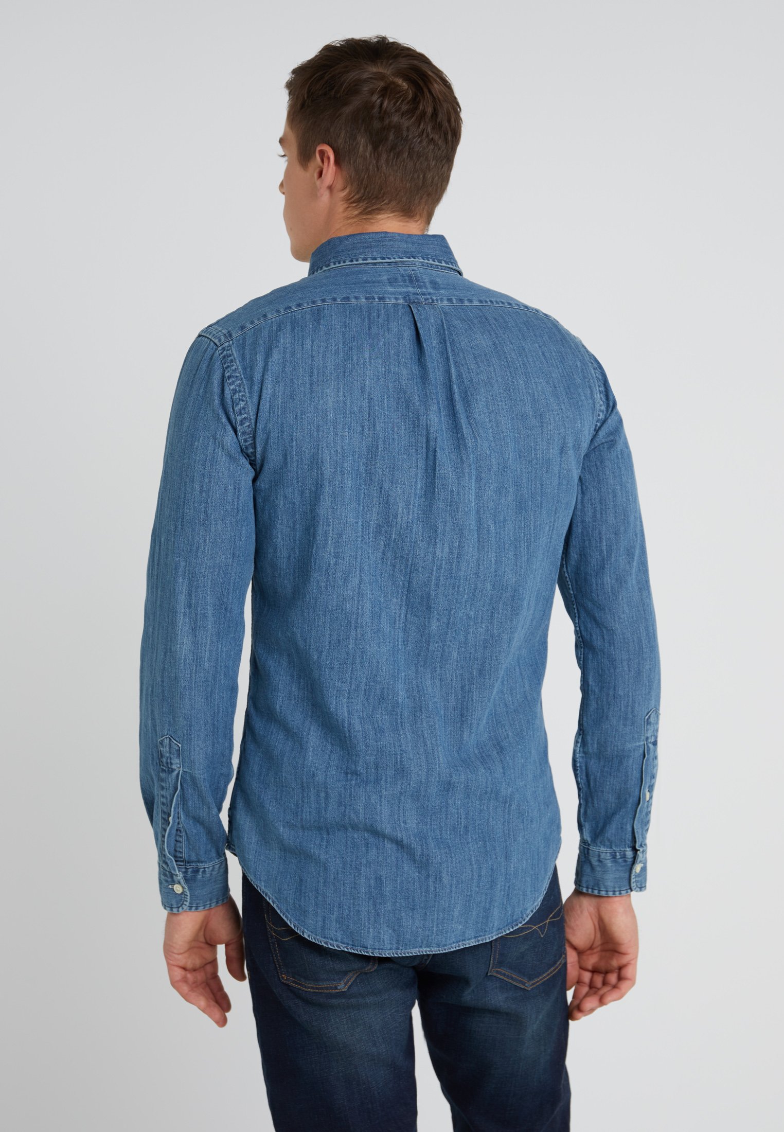 camisa mezclilla polo ralph lauren