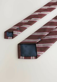 Next STRIPE  - Krawatte - red