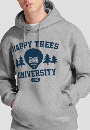 Cotton Soul, Hoodie - mottled light grey