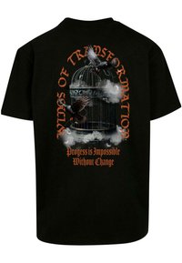 MJ Gonzales LIBERATION DOVES  - Camiseta estampada - black