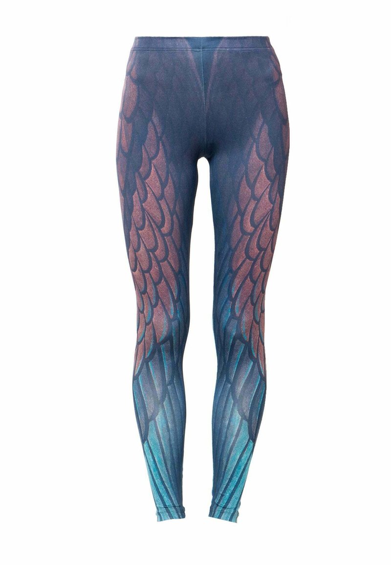 DUE. - CORMORANT - Leggings - Trousers - purple, Enlarge