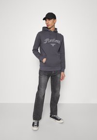 CLOSURE London FEARLESS HOODY - Camisola - charcoal
