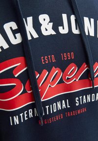 Jack & Jones JJELOGO - Hoodie - sky captain