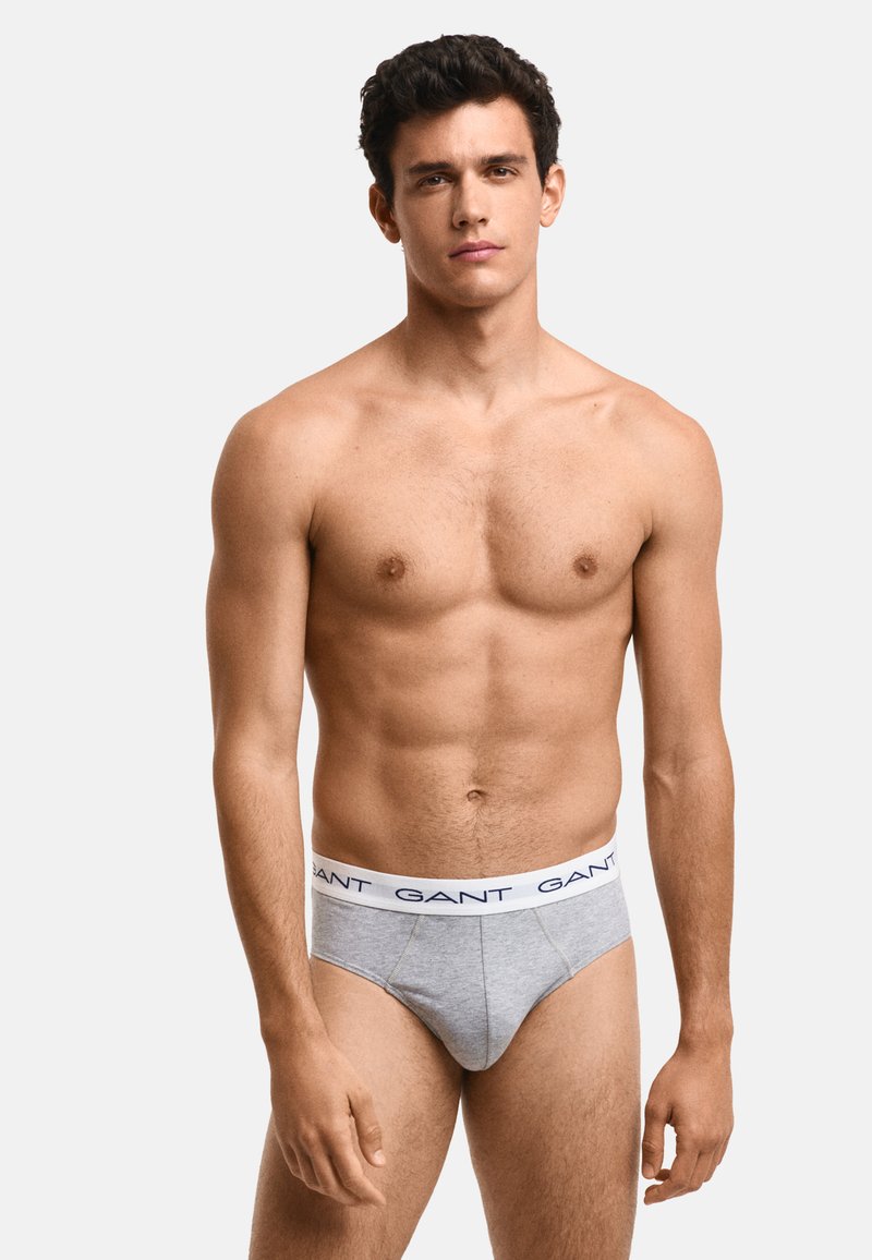 GANT 3-PACK - Slip - grau
