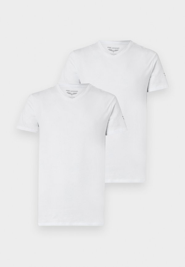 BASIC V NECK 2 PACK - Basic T-shirt4