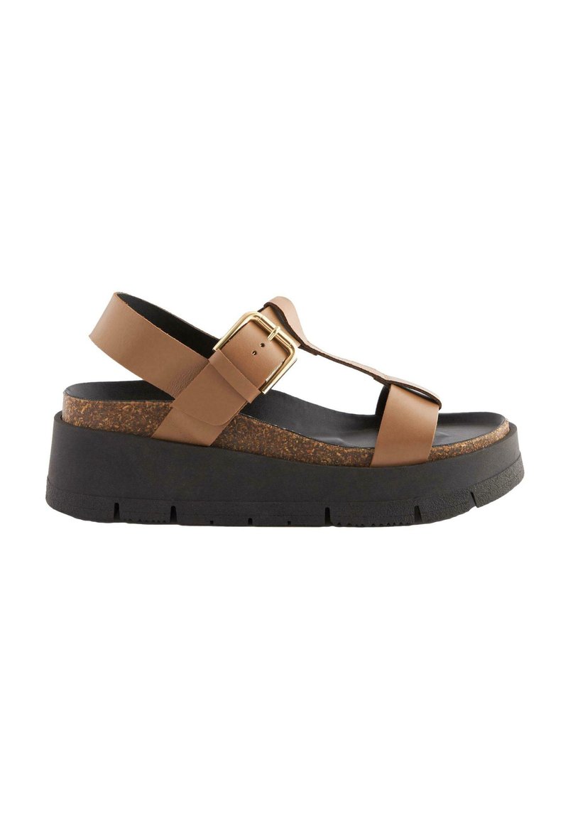 Next FOREVER COMFORT  - Platform szandálok - tan brown