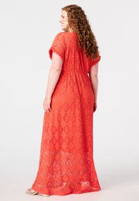 MS Mode Robe longue - coral red