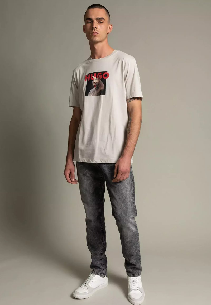 Diesel Straight leg jeans grijs denim/greydenim Diesel Straight leg jeans grijs denim/greydenim