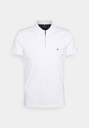INTERLOCK ZIP SLIM - Polotričko - white
