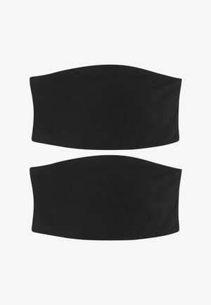 BANDEAU 2 PACK - Top - black