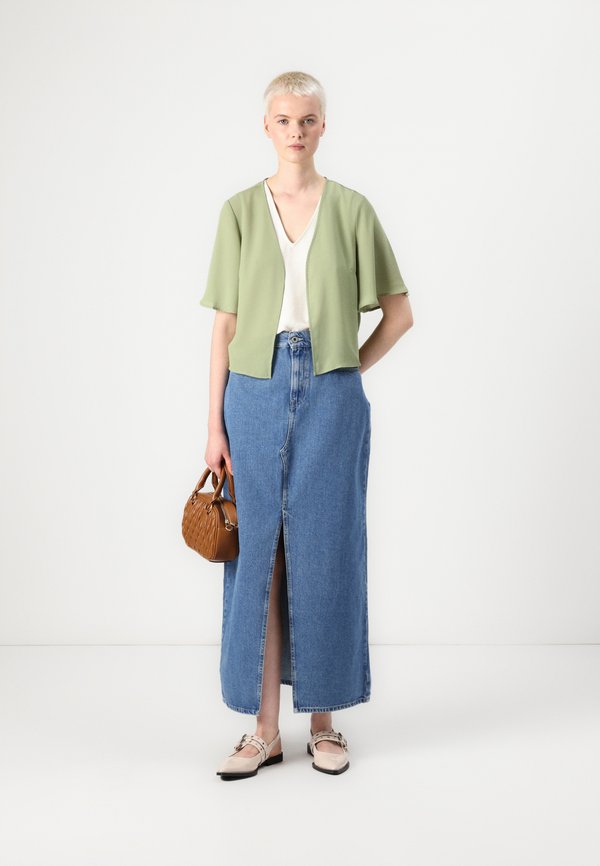 VIELKE BOLERO - Summer jacket - sage2