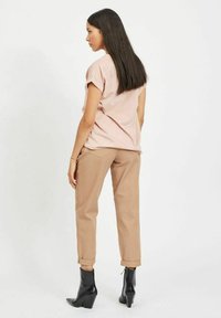 VILA VIDREAMERS NEW NOOS - Lihtne T-särk - misty rose