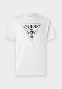 TRIANGLE TEE - Majica kratkih rukava s printom - pure white
