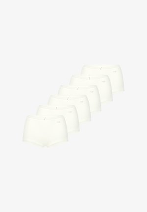 Sloggi, SLOGGI 6PACK - Boxer da donna - silk white