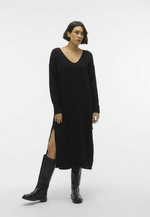 Vero Moda Strickkleid - black