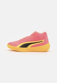 Puma COURT PRO  - Chaussures de basket - sunset glow/sun stream