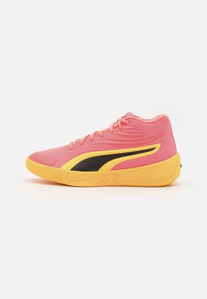 Puma COURT PRO  - Chaussures de basket - sunset glow/sun stream