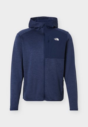 The North Face, PERFORMANCE FULL ZIP HOODIE - Fleece jacket - summit navy dark heather