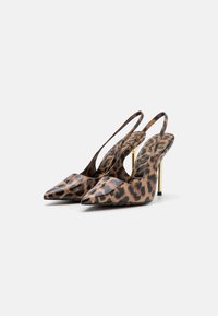 ALDO PUCKERUP PILLOW WALK - Escarpins à talons hauts - brown