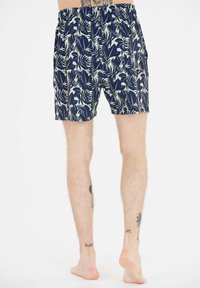Cruz TOBY - Uimashortsit - donkerblauw wit