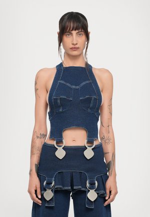 Top - indigo