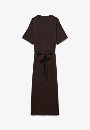 Vero Moda, DRESS VMHALI LONG DRESS - Robe en jersey - chocolate torte
