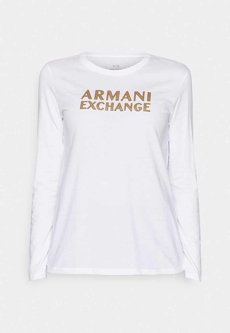 Armani Exchange Longsleeve wit Armani Exchange Longsleeve wit