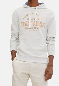 TOM TAILOR Jersey con capucha - light grey