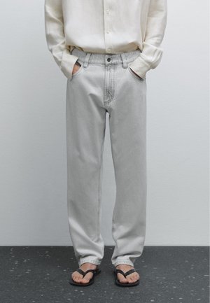 RELAXED-FIT - Jeans baggy - grey