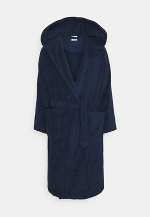 SUPERWUSCHEL KAPUZE UNISEX - Dressing gown - blau