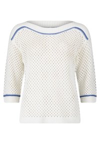 Unausgewählt, patch white blue