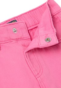 OVS DRILL WITH WAVY HEM - Pantalon classique - raspberry