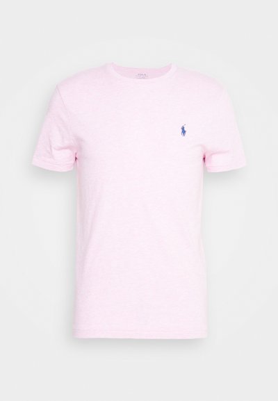 Polo Ralph Lauren CUSTOM SLIM FIT JERSEY CREWNECK T-SHIRT - T-shirt básica - bath pink heather