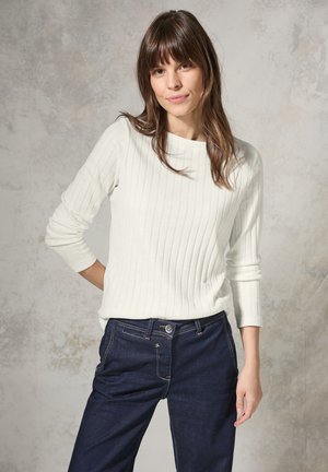 Long sleeved top - weiß