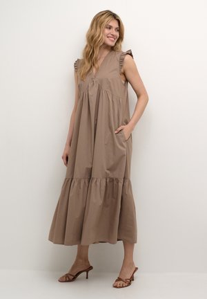 OLENA - Jurk - taupe gray