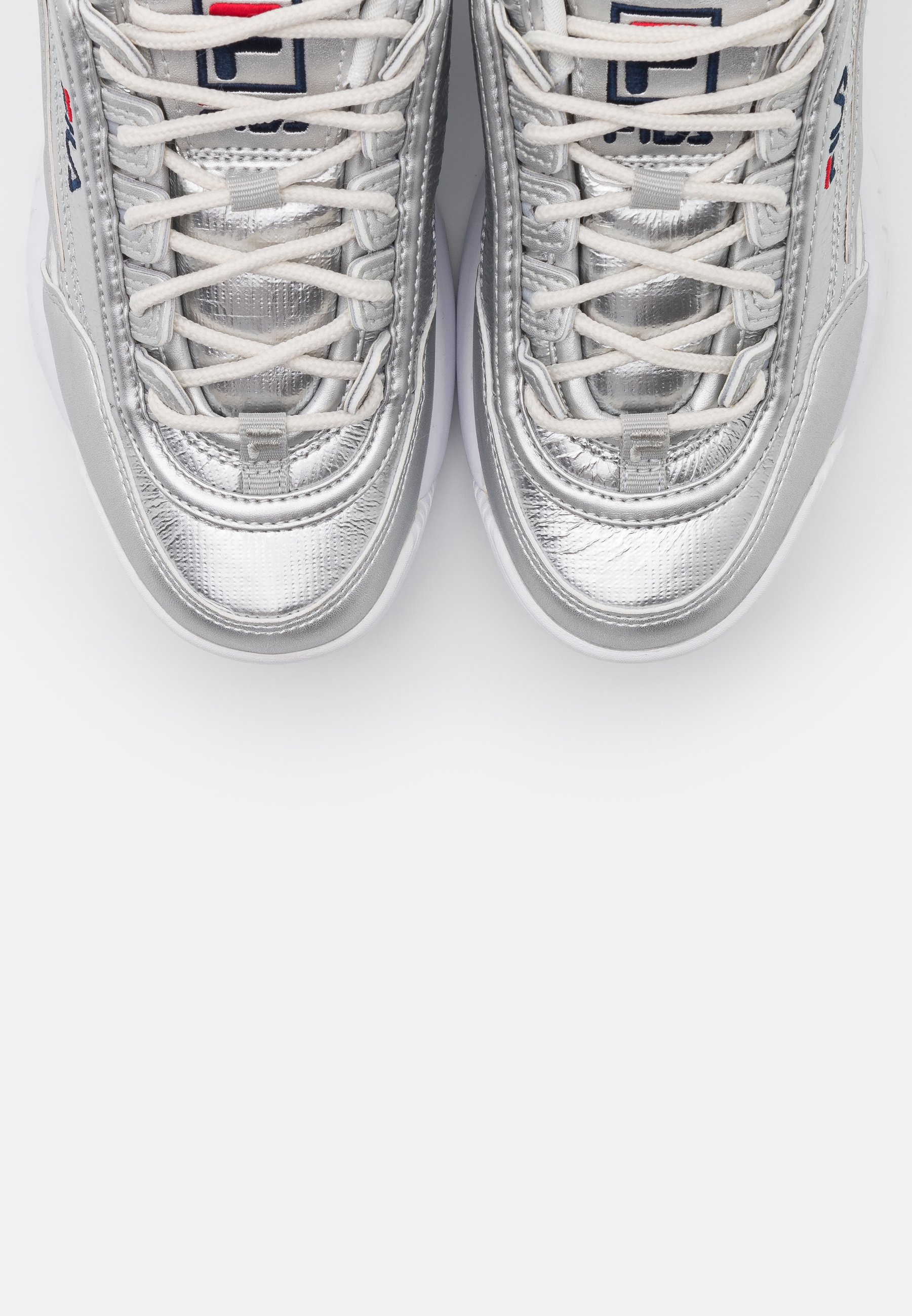 fila disruptor gris argenté