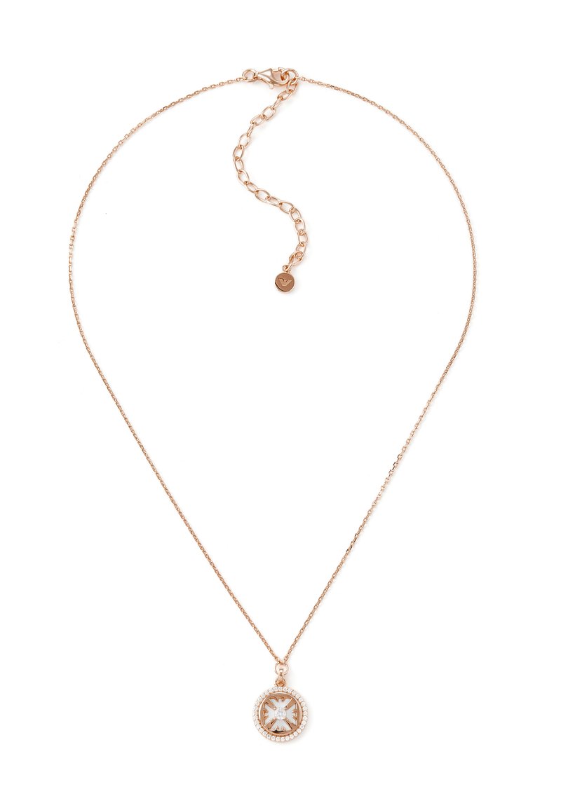 Emporio Armani LOGO ESSENTIALS - Halskæder - rose gold-coloured