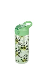Baagl MIT STROHHALM FUSSBALL 500 ML - Borraccia - grün
