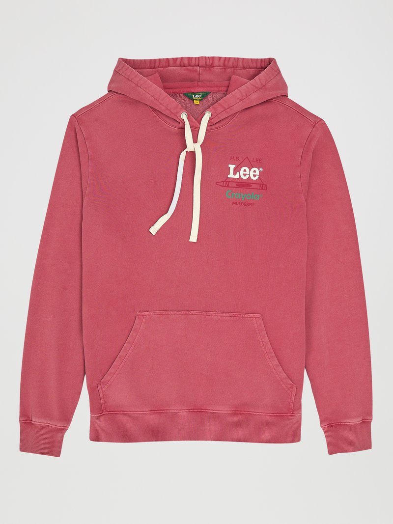 Lee Hoodie donkerroze