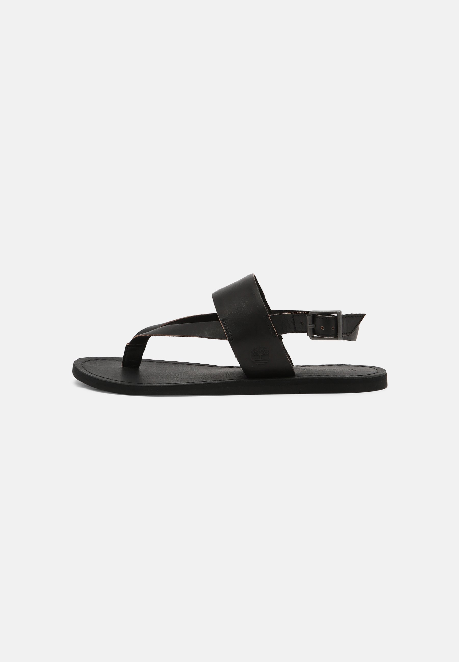 Timberland CAROLISTA ANKLE - Sandalai su T formos dirželiu - black/juoda -  Zalando.lt