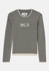 CREW NECK - Džemper - black/cream