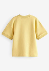 Next RELAXED FIT HEAVYWEIGHT  - Basic póló - yellow
