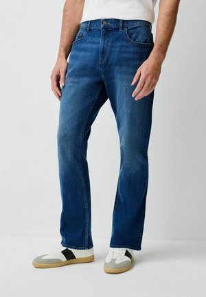 DEEP FIT WITH STRETCH - Džínsy s rovným strihom - blue