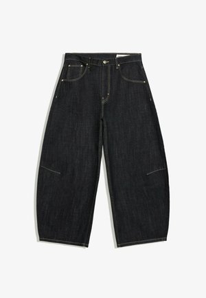 Bershka, CROPPED BARREL - JEANS - Baggy Jeans - royal blue
