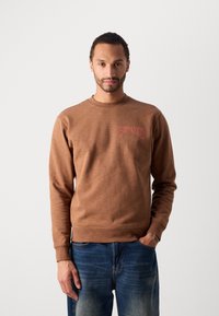 Scotch & Soda LEFT CHEST LOGO - Sweatshirt - soft silt