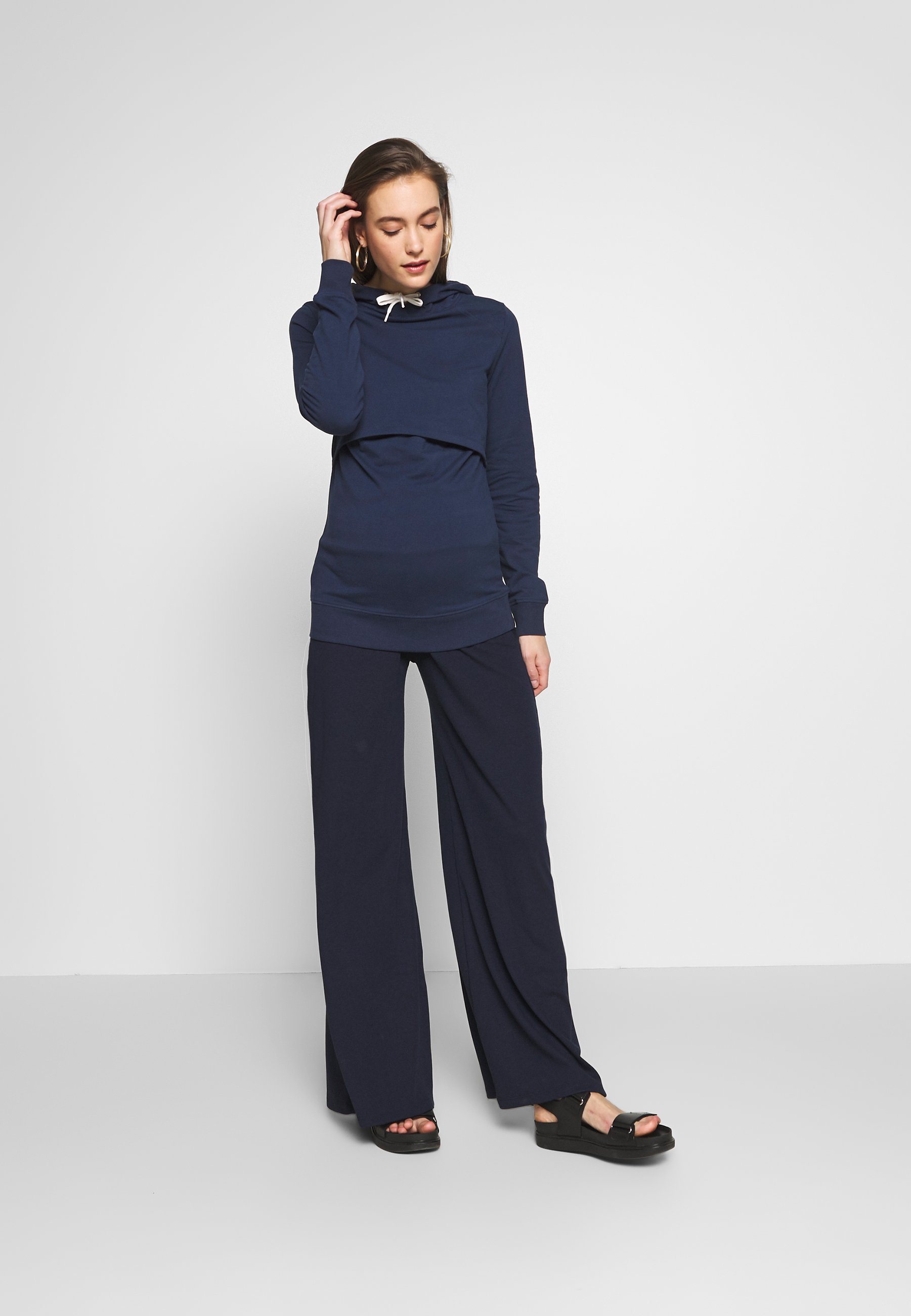 off white green coat