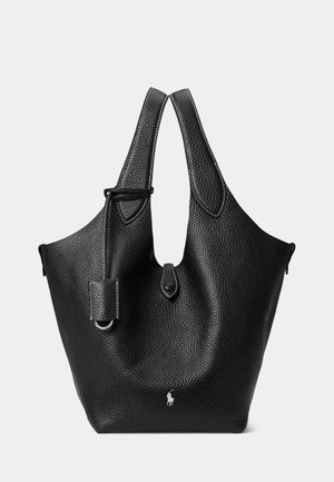 Polo Ralph Lauren, POLO PLAY LEATHER TOTE - Veľká kabelka - black