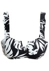 LOVE THE VANUATU - Horní díl bikin - anthracite surf trippin bico s