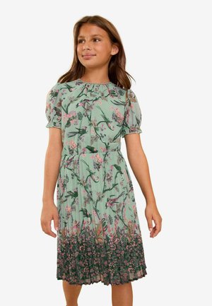 Love & Roses Freizeitkleid - blue printed