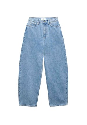 Marks & Spencer, HIGH WAISTED BALLOON LEG - Relaxed fit jeans - medium indigo